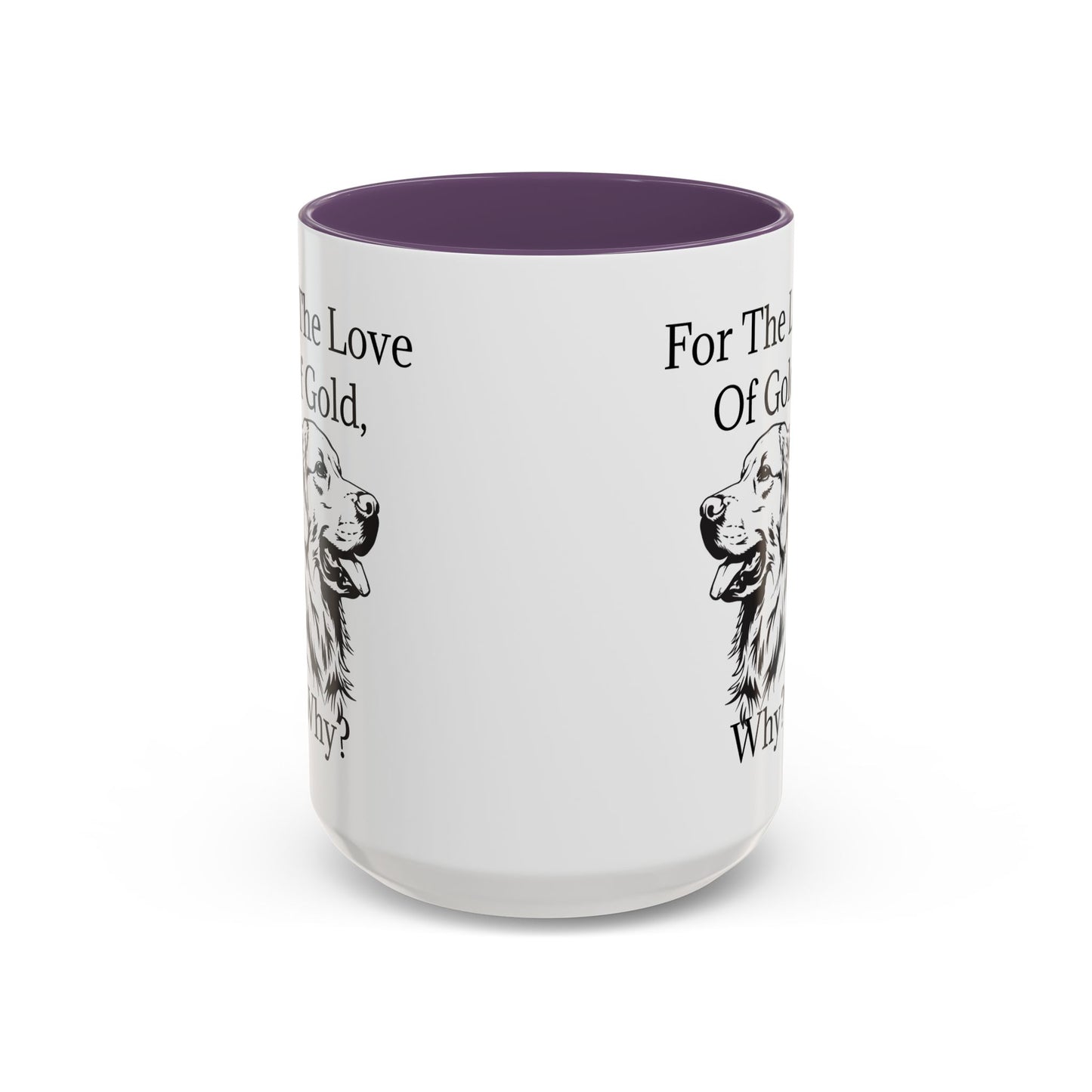 For The Love Of Gold 2-Tone Coffee Mug