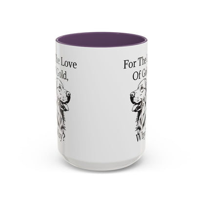 For The Love Of Gold 2-Tone Coffee Mug