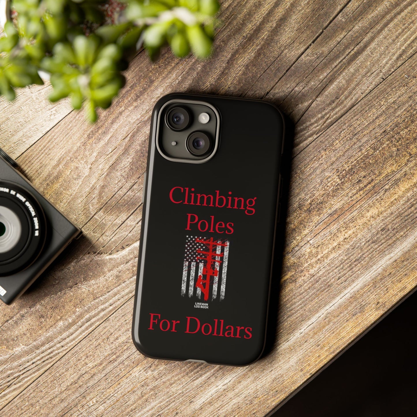 Climbing Poles iPhone Case