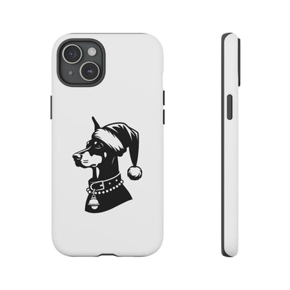 Santa Paws Doberman iPhone Case