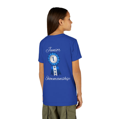 Junior Showmanship Youth Unisex Short Sleeve Crewneck Tee
