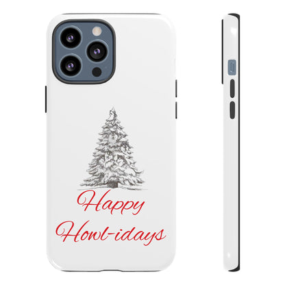 Happy Howl-idays iPhone Case