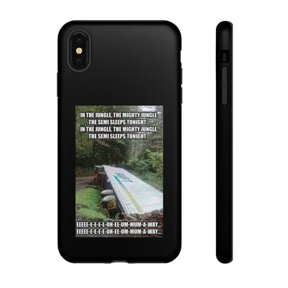 Semi Sleeps iPhone Case