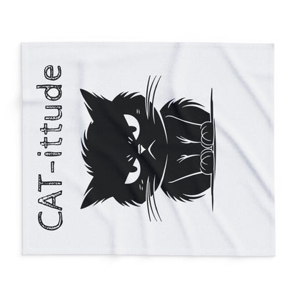 CAT-ittude Arctic Fleece Blanket