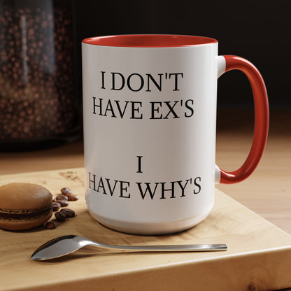X's And Y's 2-Tone Coffee Mug