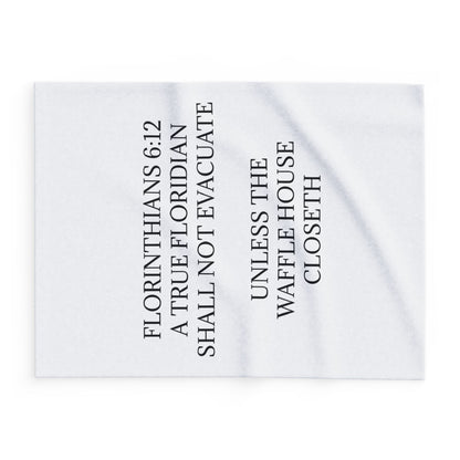 Florinthians 6:12 Arctic Fleece Blanket