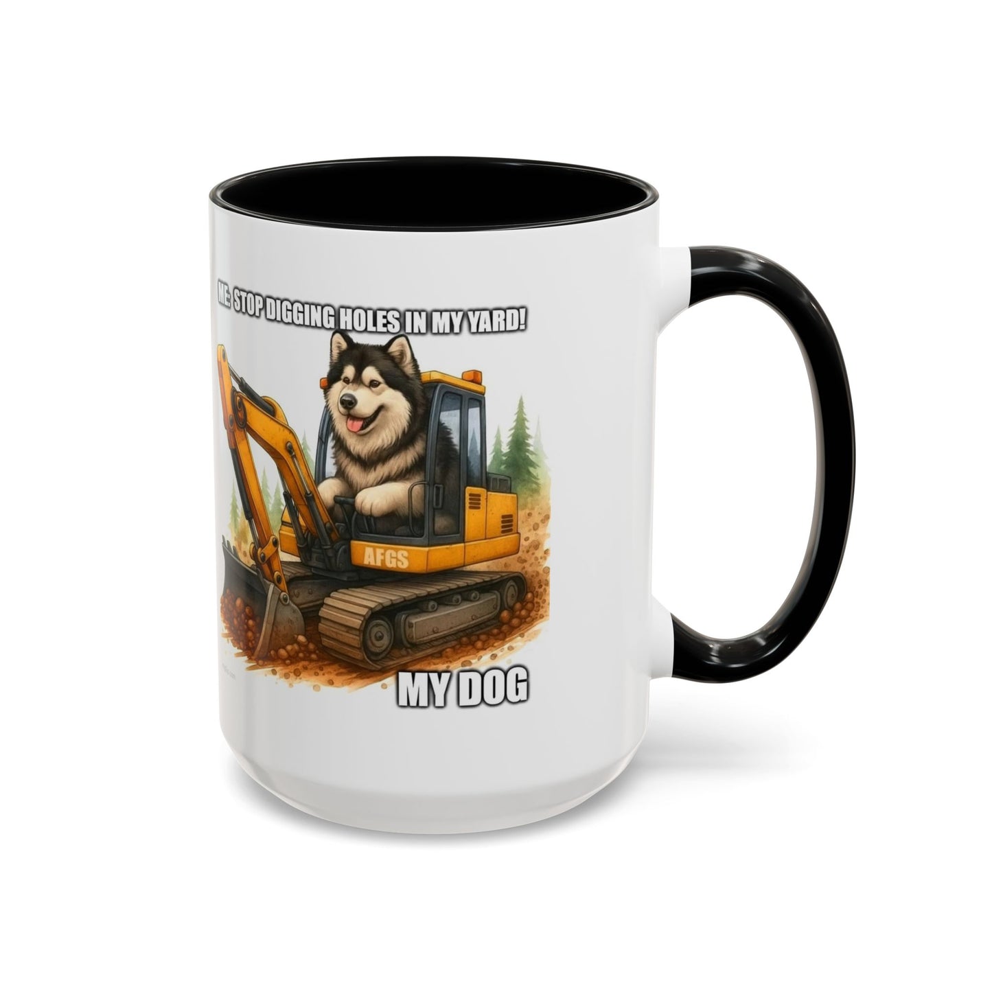 Digmaster 2-Tone Coffee Mug