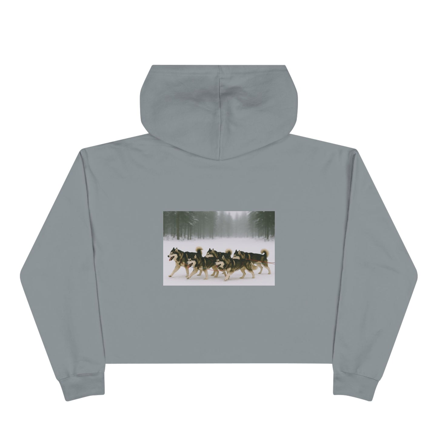 Mush On Women's Crop Hoodie