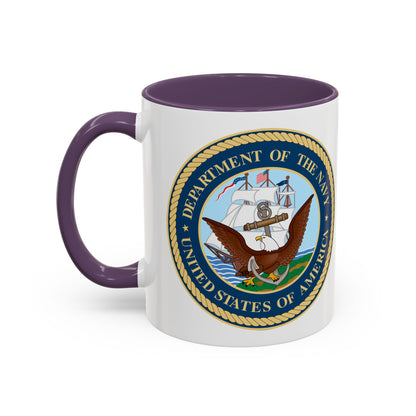 US Navy 2-Tone Coffee Mug