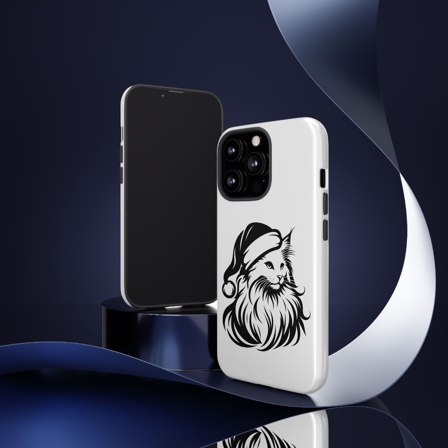 Santa Paws Cat iPhone Case