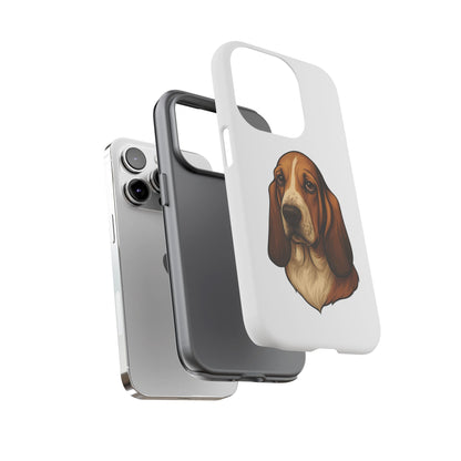 Basset Hound Head iPhone Case