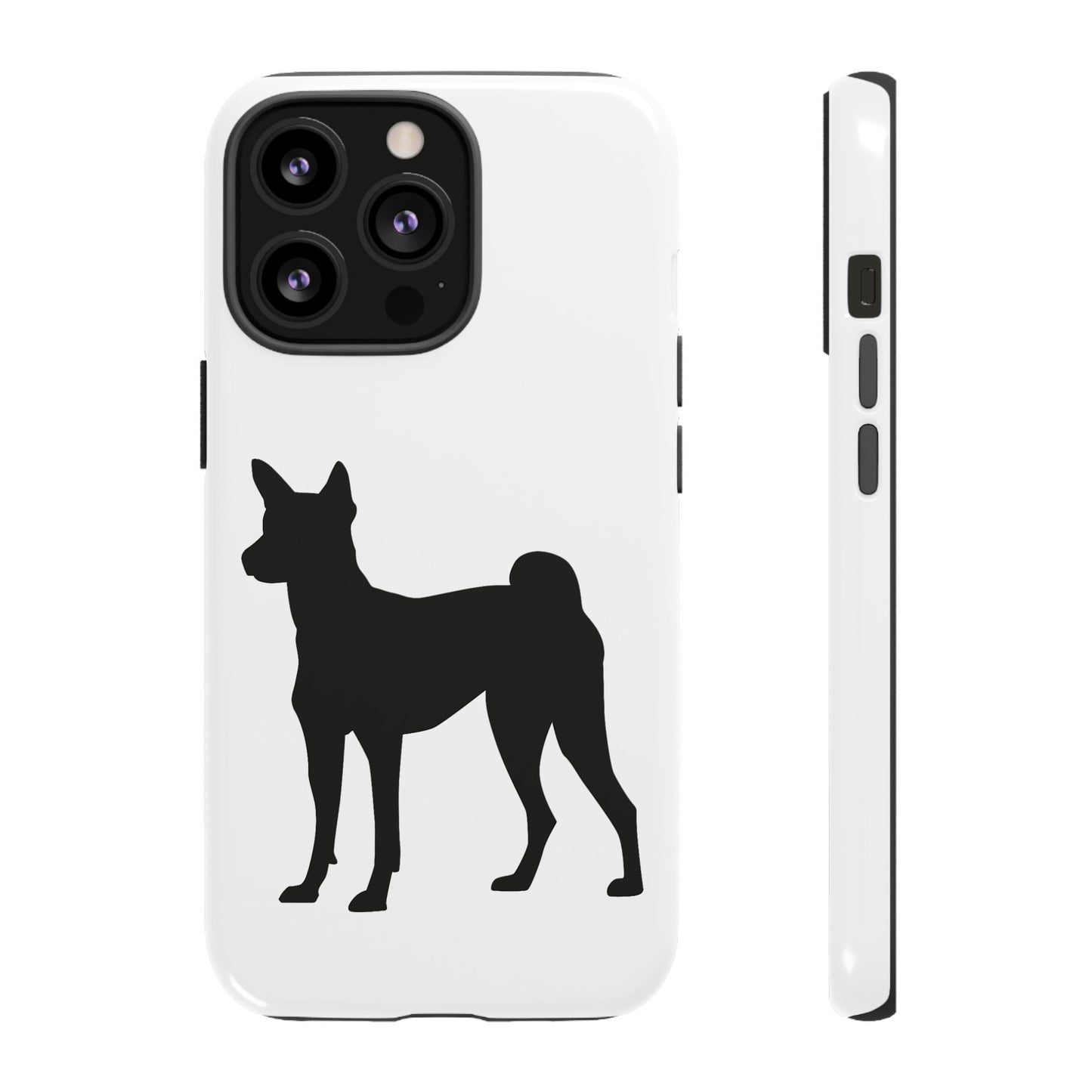 Basenji Silhouette iPhone Case
