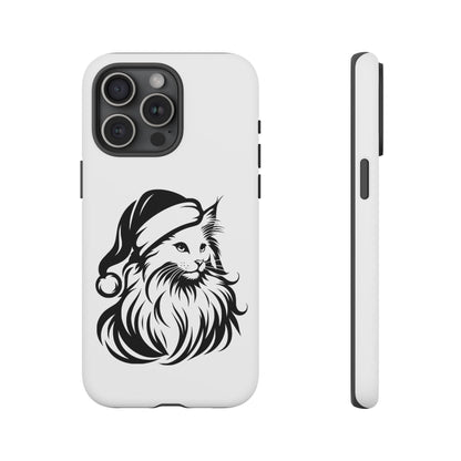 Santa Paws Cat iPhone Case