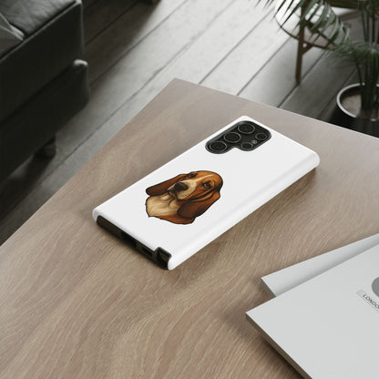 Basset Hound Head Samsung Case