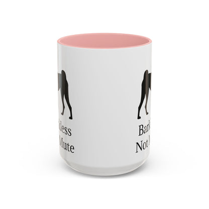 Barkless Not Mute 2-Tone Coffee Mug