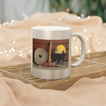 Fire/Rescue Appreciation Metallic Coffee Mug