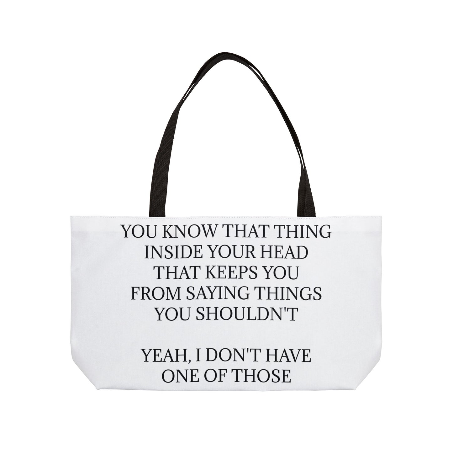 No Filter Weekender Tote Bag