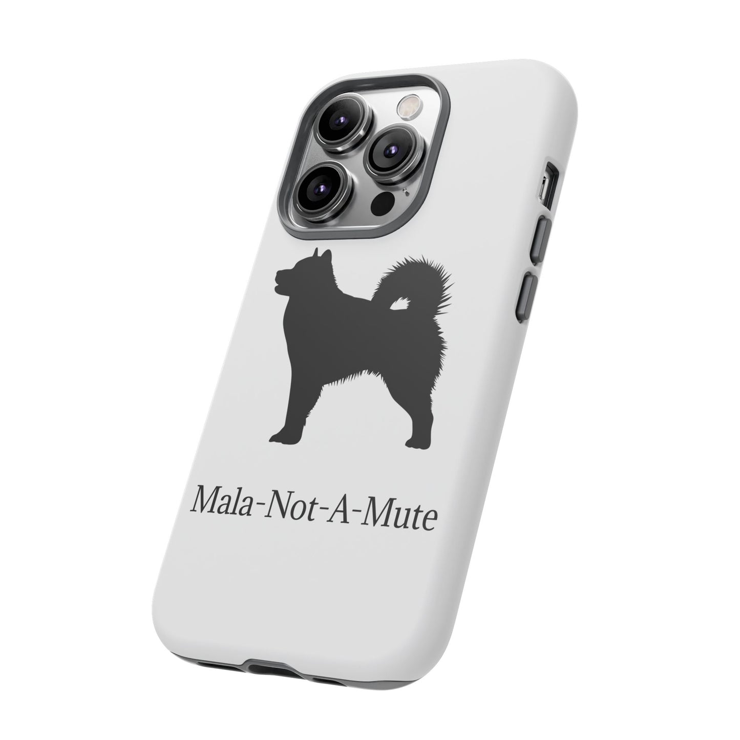Mala-Not-A-Mute iPhone Case