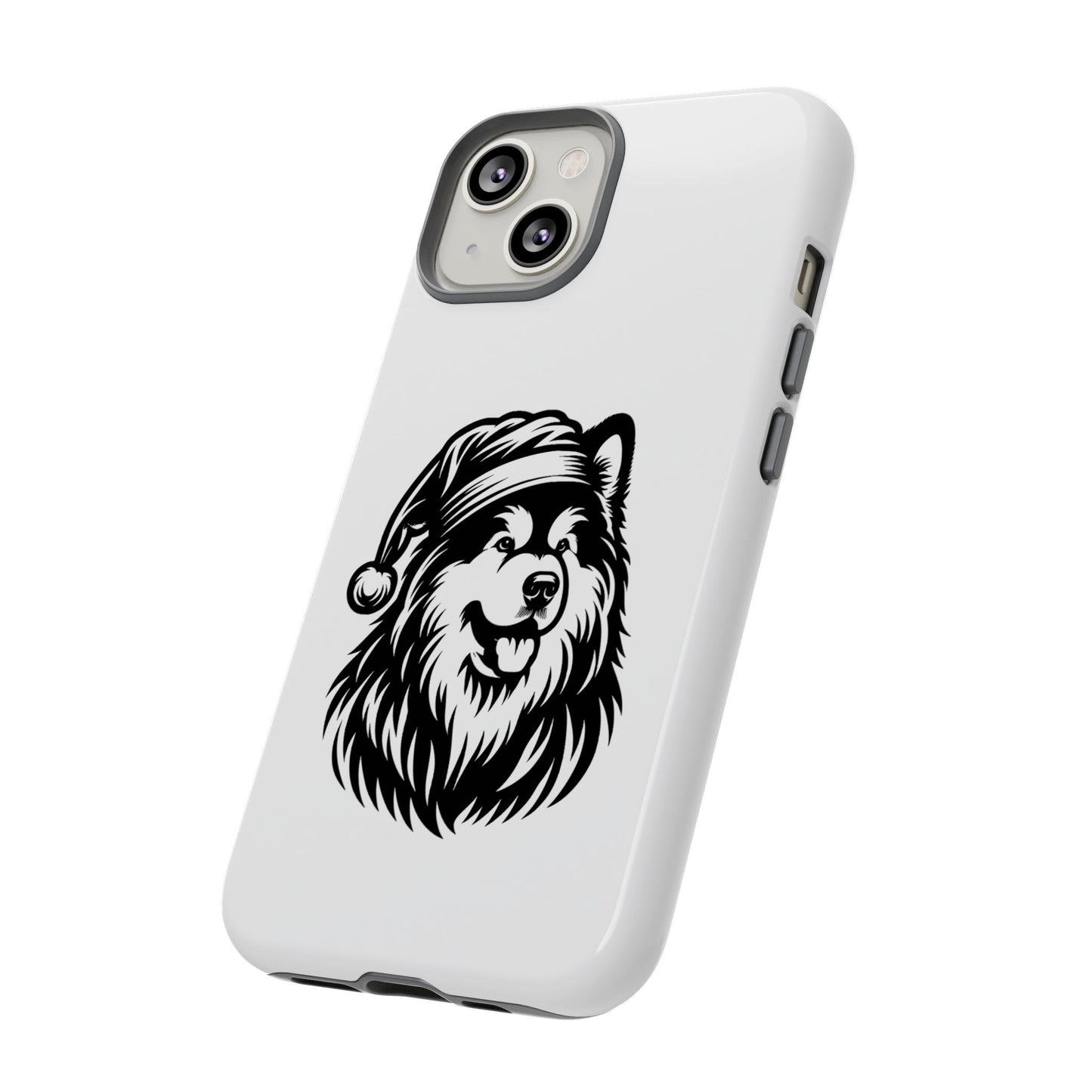 Santa Paws Malamute iPhone Case