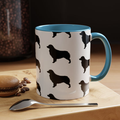 Aussie Silhouette 2-Tone Coffee Mug