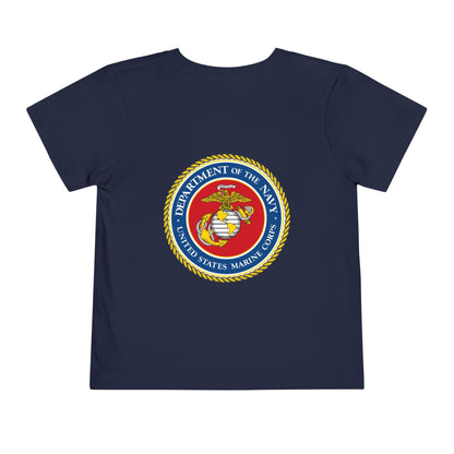 US Marine Corps Toddler Unisex Short Sleeve Crewneck Tee