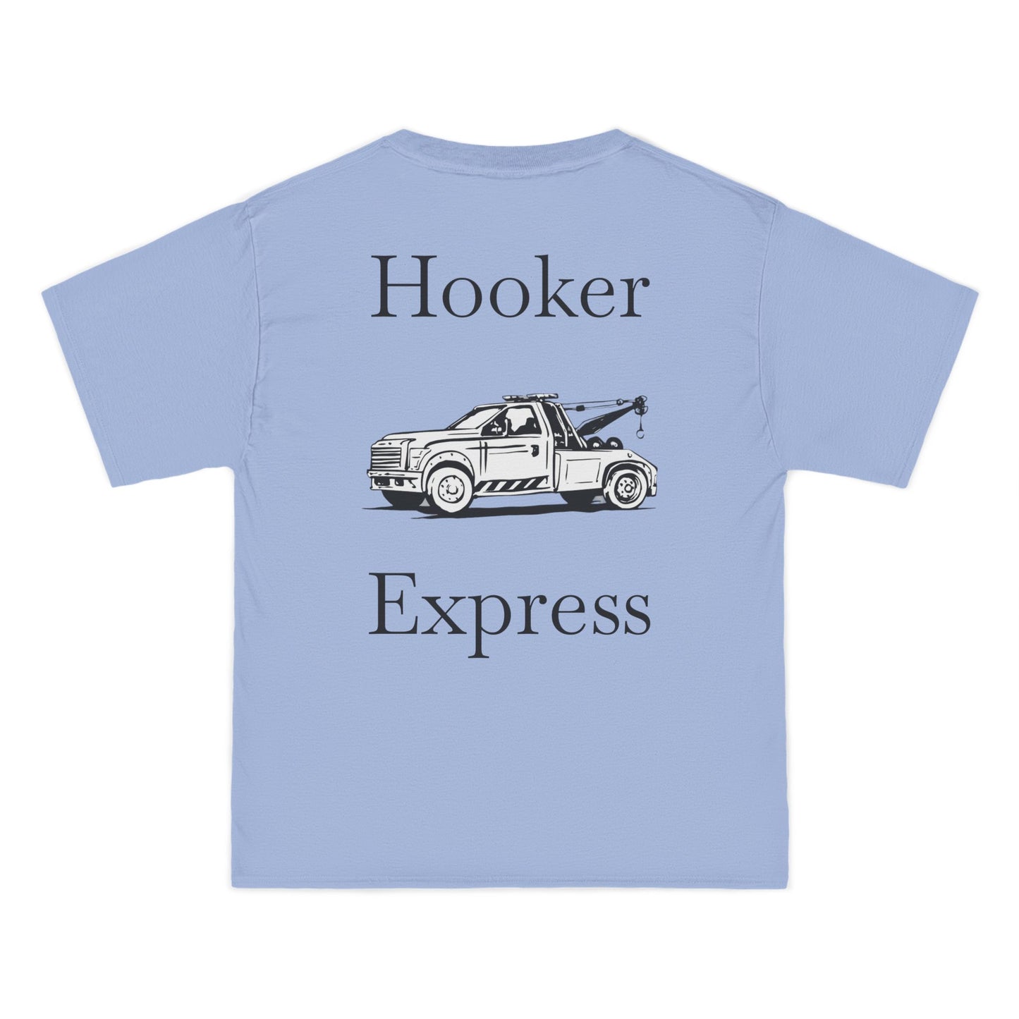 H**ker Express Wheel Lift Tow Truck Men's Short-Sleeve Crewneck Tee