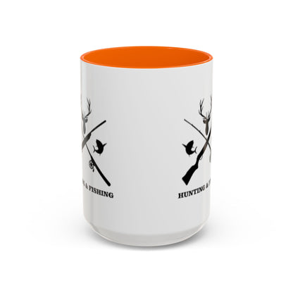 Hunting/Fishing 2-Tone Coffee Mug