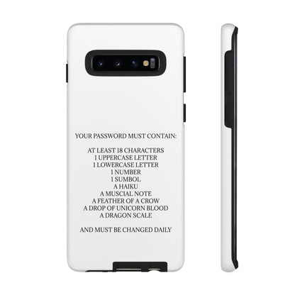 Password Samsung Case