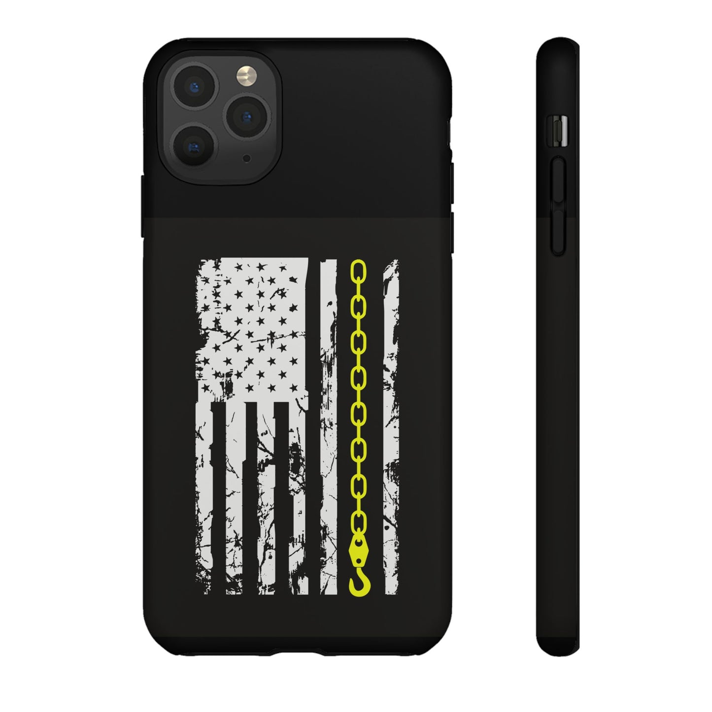 Thin Yellow Line iPhone Case
