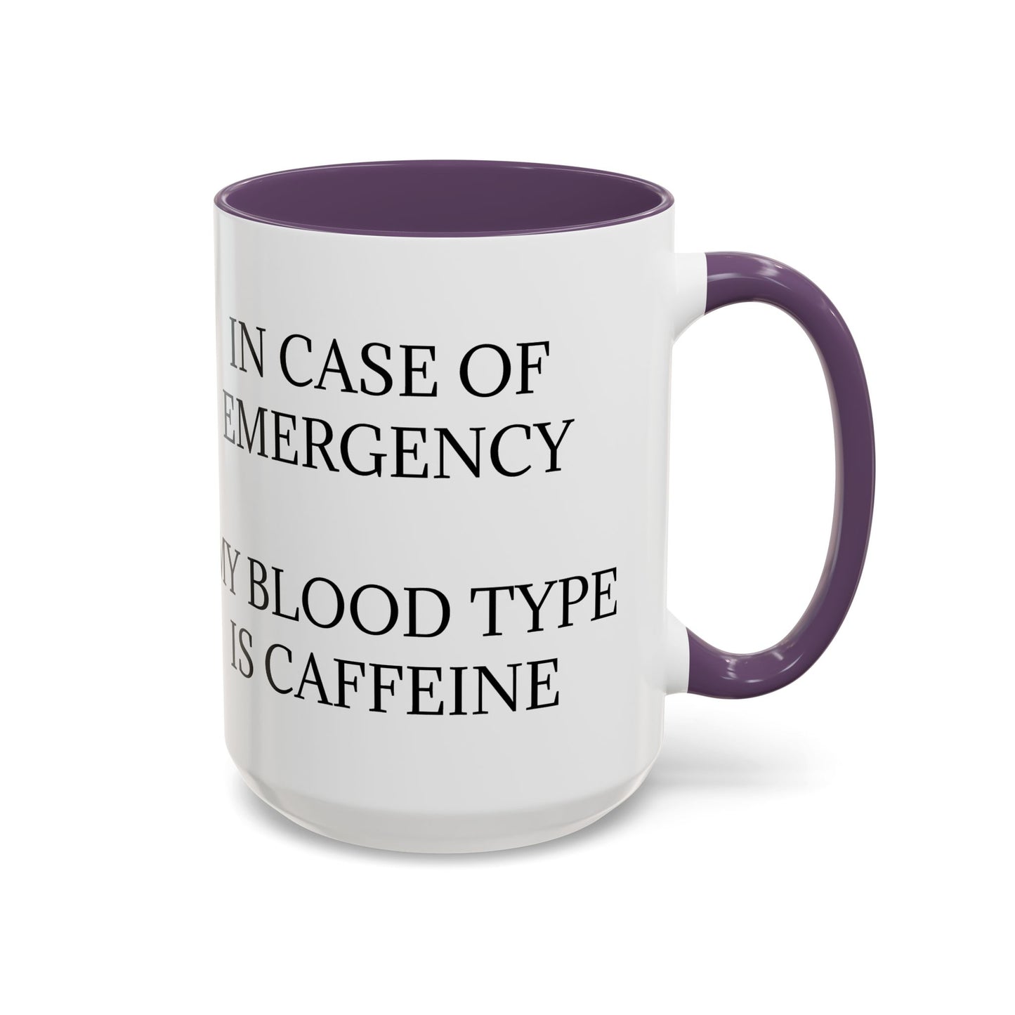 Blood Type 2-Tone Coffee Mug
