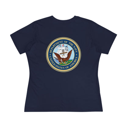 US Navy Women's Short Sleeve Crewneck Tee