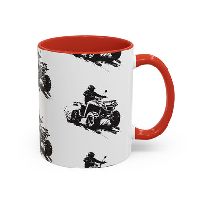 Slingin' Mud Quad 2-Tone Coffee Mug