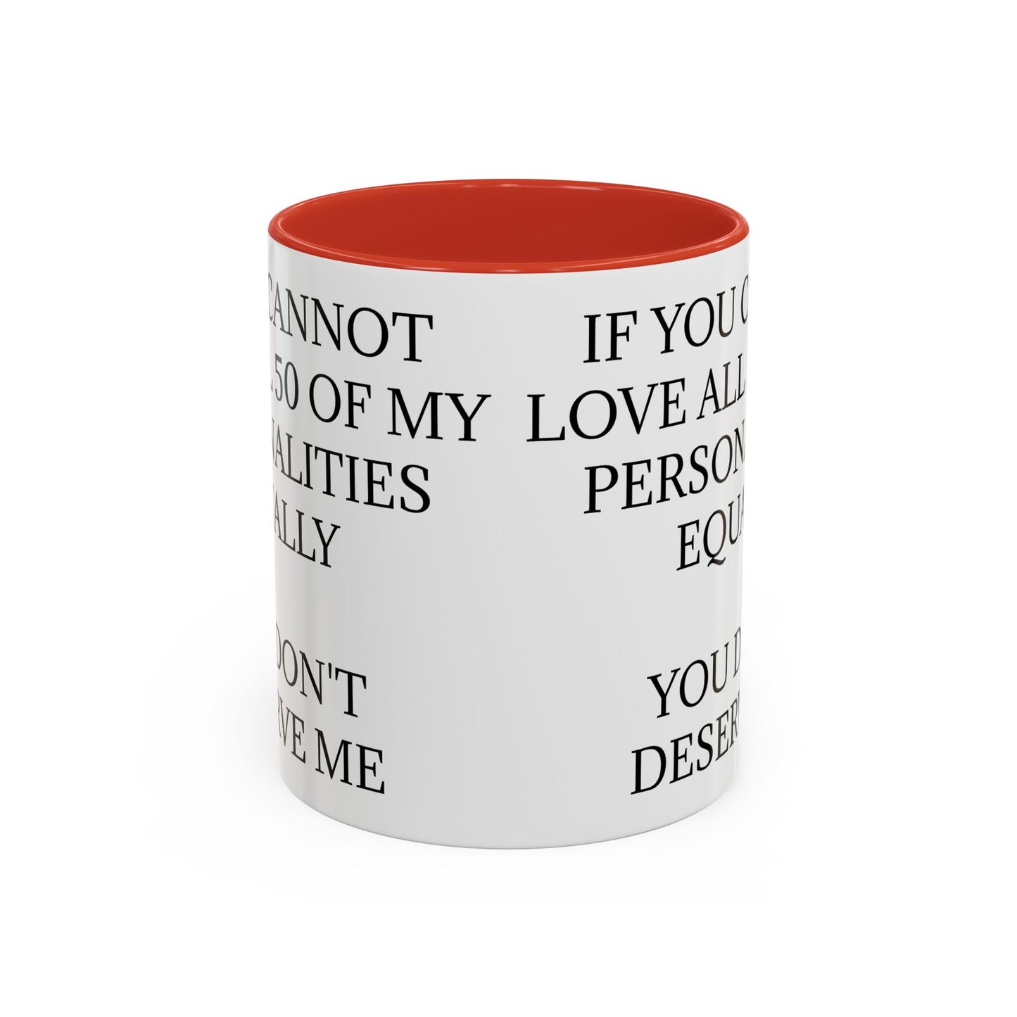 50 Personalities 2-Tone Coffee Mug