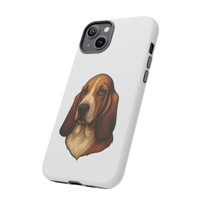 Basset Hound Head iPhone Case