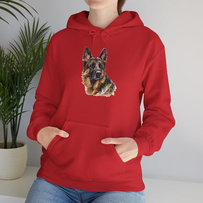 German Shepherd Head Unisex Hoodie