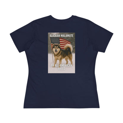 All-American Breed Women's Short Sleeve Crewneck Tee