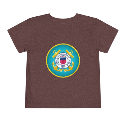 US Coast Guard Toddler Unisex Short Sleeve Crewneck Tee