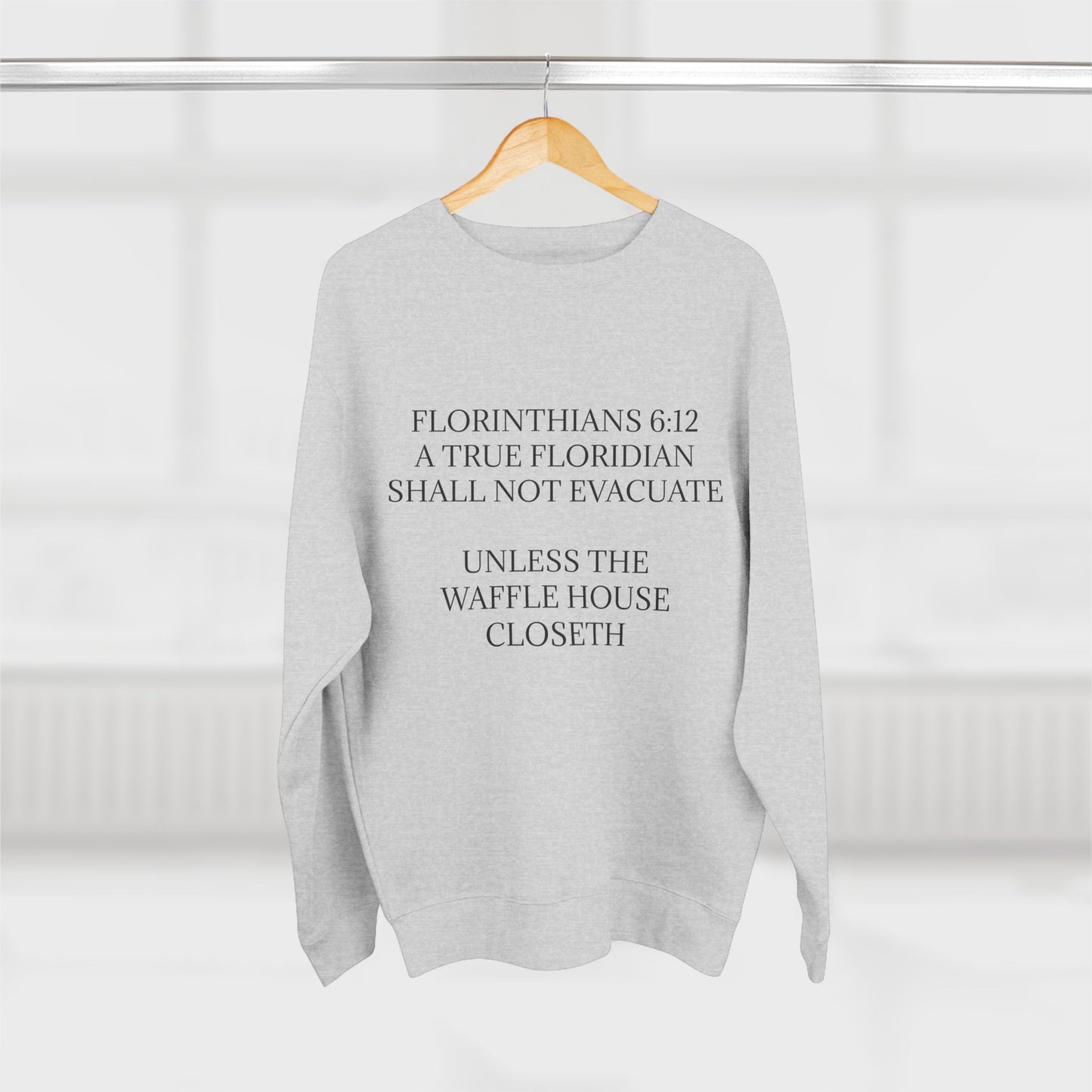 Florinthians 6:12 Unisex Crewneck Sweatshirt