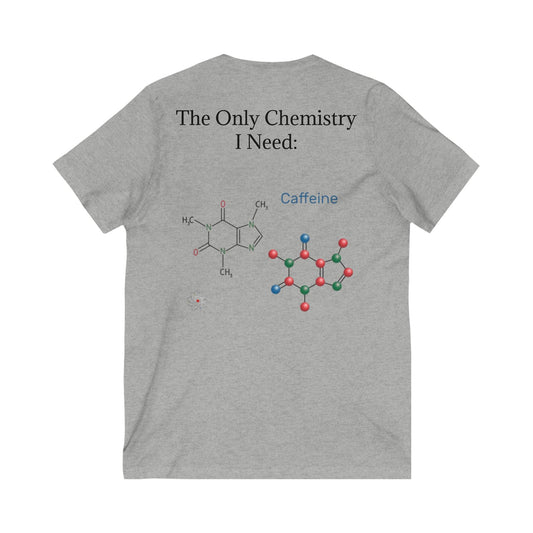 Chemistry Lesson Unisex Short Sleeve V-Neck Tee