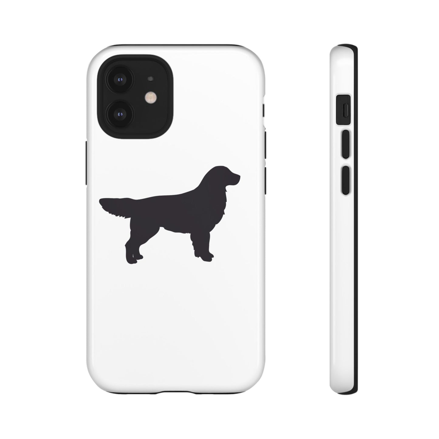 Golden Silhouette iPhone Case
