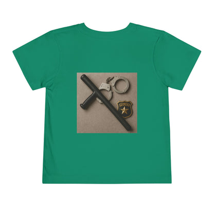 Law Enforcement Appreciation Toddler Unisex Short Sleeve Crewneck Tee