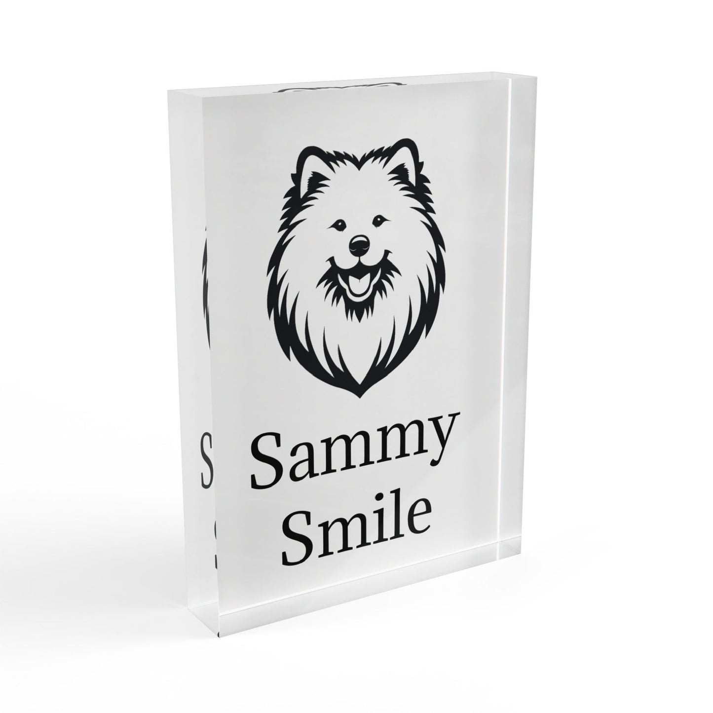 Sammy Smile Acrylic Photo Block
