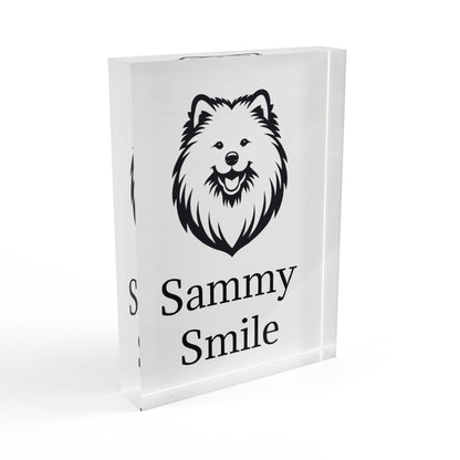 Sammy Smile Acrylic Photo Block