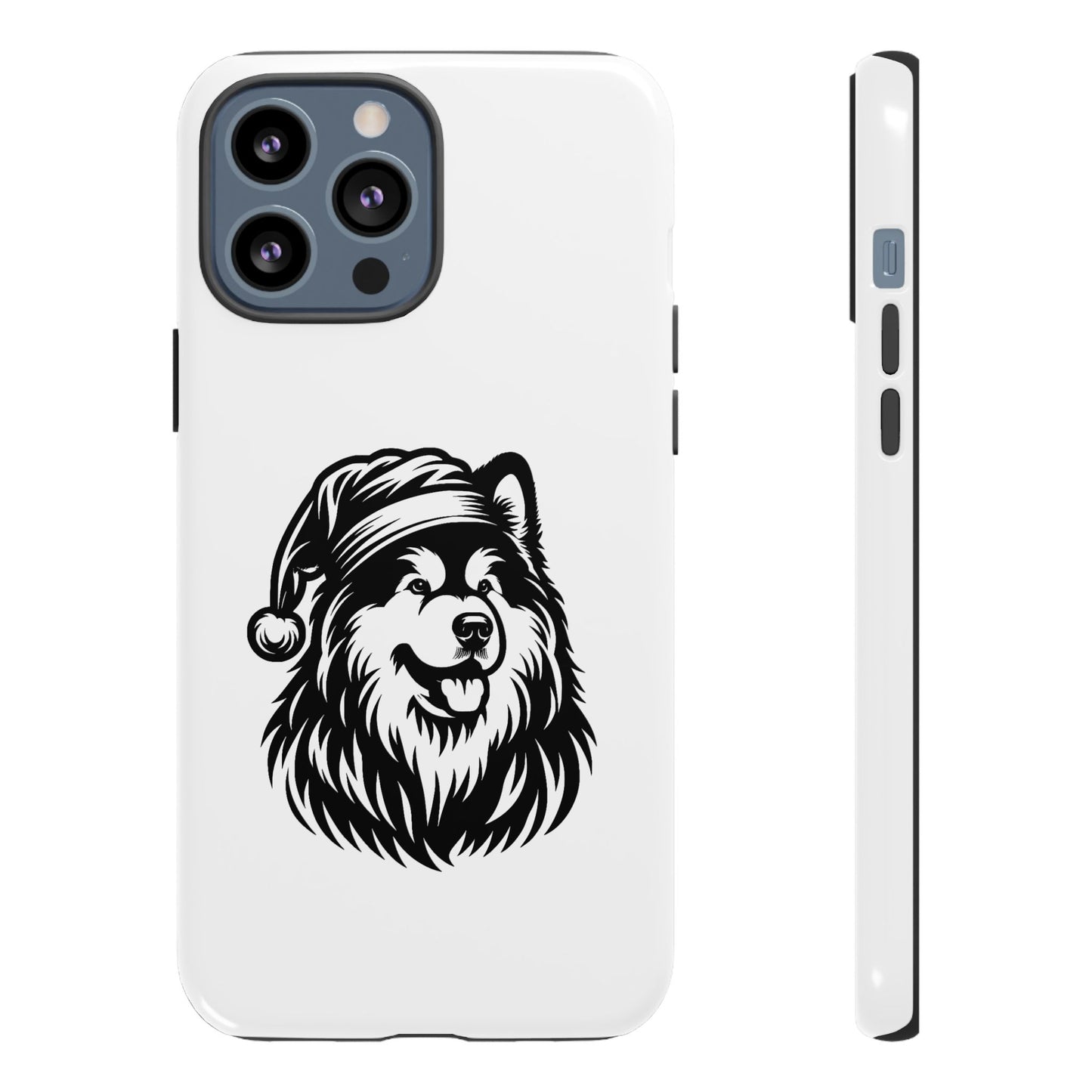 Santa Paws Malamute iPhone Case