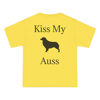 Kiss My Auss Men's Short-Sleeve Crewneck Tee