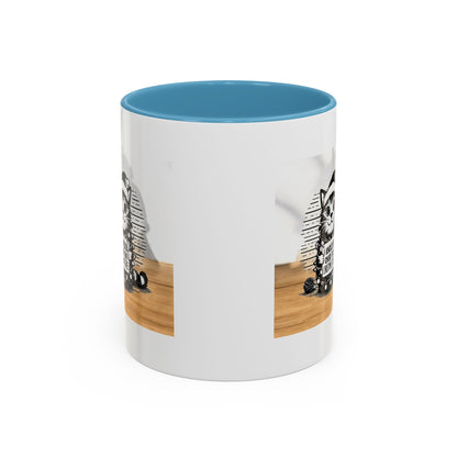 Naughty Cat 2-Tone Coffee Mug