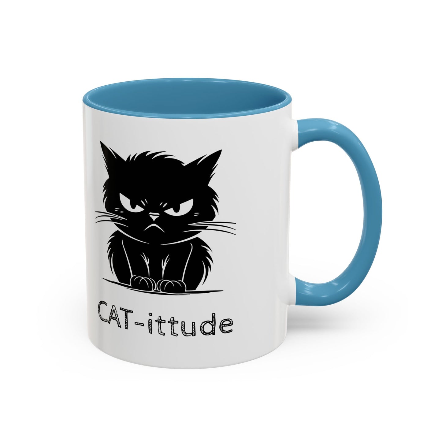 CAT-ittude 2-Tone Coffee Mug