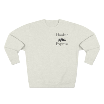 H**ker Express Heavy Tow Truck Unisex Crewneck Sweatshirt