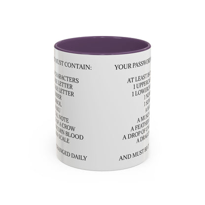 Password 2-Tone Coffee Mug