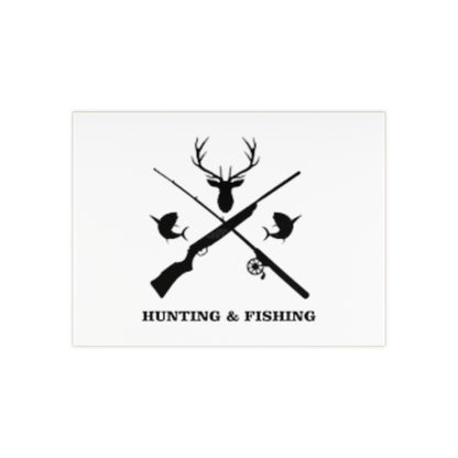 Hunting/Fishing Ceramic Photo Tile